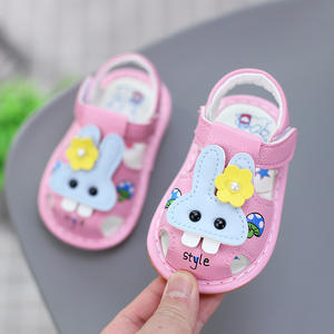 아기 소녀를위한 공주 여름 샌들 부드러운 단독 유아 운동화 For1-3 세 어린이 - Product Image 5