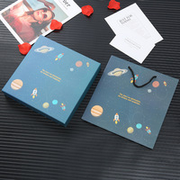 Boîtes à truffes en chocolat à insertion divisée en carton de luxe boîtes d'emballage de base et de couvercle de noix avec logo en feuille d'or