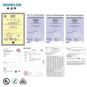 IRONFLON UL1213 Cobre <span class=keywords><strong>Alambre</strong></span> <span class=keywords><strong>de</strong></span> níquel <span class=keywords><strong>de</strong></span> alta temperatura Resistente al calor Colorido 16AWG 18AWG 20AWG 22AWG <span class=keywords><strong>alambre</strong></span> <span class=keywords><strong>de</strong></span> cobre <span class=keywords><strong>de</strong></span> desecho para la venta - Product Image 2