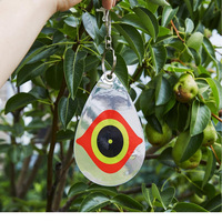 Dispositif de contrôle dissuasif pour oiseaux en plastique Répulsif pour oiseaux Disques d'effarouchement pour pics Pics Oiseaux Répulsif pour usage agricole