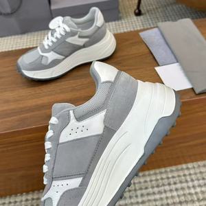 Zapatos Deportivos Casuales de Moda para Hombre, Versátiles, Modernos, de Cuero Genuino, Cómodos, Ligeros, con Cordones, Transpirables, de Punta Cerrada, para Todas las Temporadas - Product Image 4