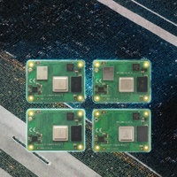 Module de calcul Raspberry Pi CM4, carte de développement 4 cœurs, carte IO CM4, CM4108008, CM4108016, CM4108032, MCU 32 bits, I2C