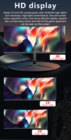 Moniteur de jeu incurvé 24/27 pouces 144/165Hz, écran PC ultra large 1920x1080, écran LCD 2K pour ordinateur de bureau, vente chaude en usine