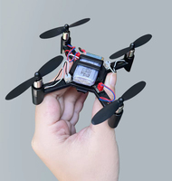 Dwi Dowellin Mini DIY Drone Kit pour Enfants Débutants RC Nano Drones avec 3D Flip Altitude Hold Headless Mode Comprend Chargeur