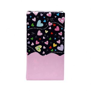 New Valentine Coated Silicone Disposable Gift Wrapping Paper Roll 43x300cm Double-Sided Printed Packaging - Product Image 1