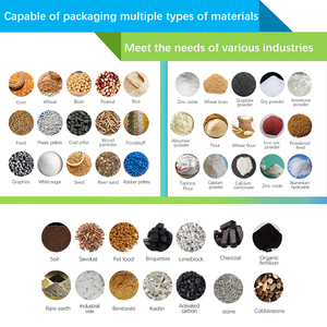 Machine d'emballage de granulés semi-automatique : Remplit les céréales, les aliments pour animaux, les granulés de bois et les granulés de plastique, adaptée aux sacs de 5 à 50 kg - Product Image 6