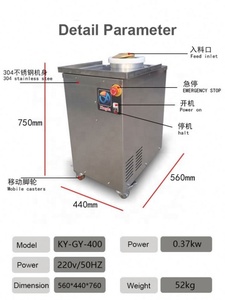 Boulangerie industrielle entièrement automatique Boulangerie et pâtisserie Pizza Pain Pâte à pain Hine Rounder - Product Image 3