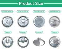 Boîte en plastique PET transparente de qualité alimentaire avec couvercle en aluminium facile à ouvrir pour les boissons froides, le thé au lait, le thé à bulles, les jus