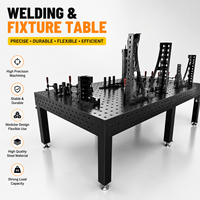 Table de soudage modulaire 3D avec accessoires de serrage pour la fabrication d'acier