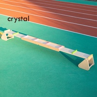 Nouveau design Crystal : structure d'escalade intérieure combinée avec toboggan, structure d'escalade triangulaire, structure d'escalade sur rocher, structure de fitness arc-en-ciel et structure de jeu en bois