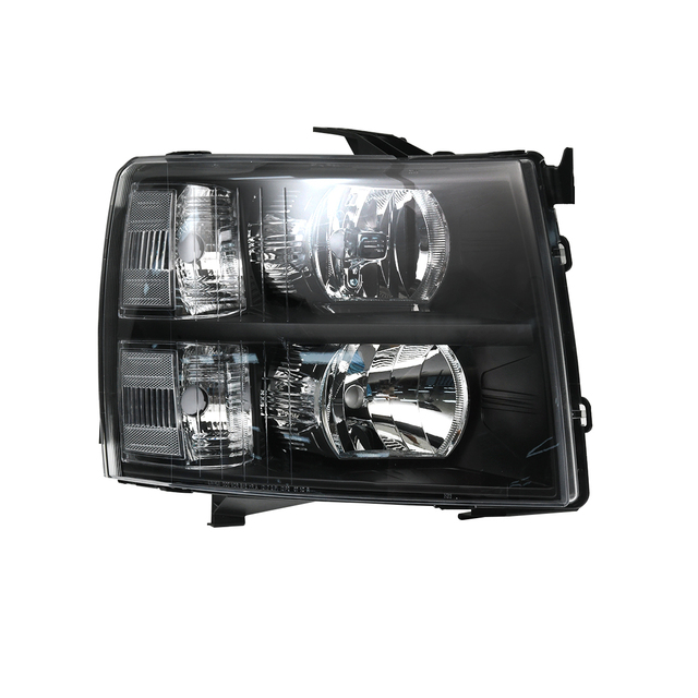 Auto Exterior Lighting Waterproof Car Halogen Headlights for Chevrolet Silverado 1500 2007-2013