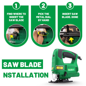 <span class=keywords><strong>Seghetto</strong></span> elettrico con <span class=keywords><strong>guida</strong></span> laser <span class=keywords><strong>per</strong></span> tagli precisi su legno, metallo e pannelli di plastica - Product Image 3