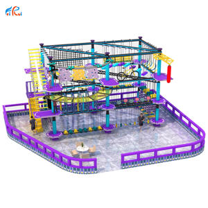 Terrain de jeu intérieur commercial pour enfants personnalisé Parc <span class=keywords><strong>Ninja</strong></span> Course <span class=keywords><strong>Ninja</strong></span> Road Adventure Expansion Équipement d'amusement à vendre - Product Image 6