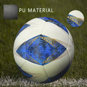 Balones de fútbol más nuevos, tamaño estándar 5, de PU Material, alta calidad, juego de partido oficial al aire libre, entrenamiento de fútbol, fútbol sin costuras - Product Image 2