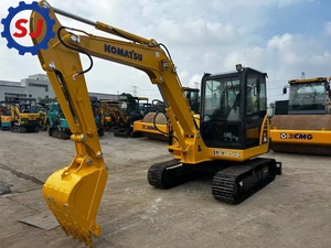 Mini-excavatrice hydraulique Komatsu PC56 d'occasion de haute qualité en stock à prix réduit - Product Image 2