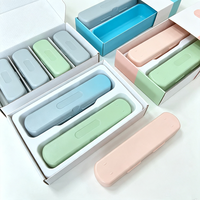Boîte à stylos en plastique de qualité supérieure, format poche, anti-poussière, pour les trajets quotidiens et le rangement en voiture