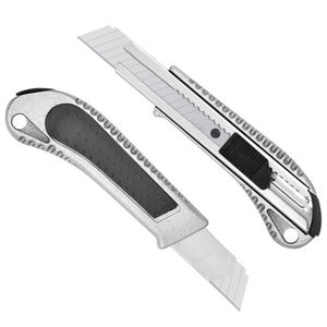 Cuchillo Multiusos de Aluminio con Cuchilla Desprendible de 9mm y 18mm, Varios Modelos - Product Image 3