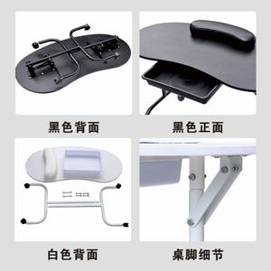 Portable Folding Station <b>Desk</b> Movable for Home Spa Beauty Salon Nail Salon Manicure Table - Product Image 5