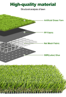 Césped Artificial Personalizado Resistente a los Rayos UV, Césped Sintético para Decoración de Jardín, Alfombra para Patio Exterior
