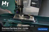 Étau de précision manuel MT-QGG88 MT-QGG100 MT-QGG125 3,5-5 pouces 0,003 mm 58HRC à mâchoires en V pour vente en gros CNC
