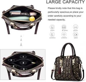 Bolso informal Satchel Tote Hombro Mujeres Mango Satchel Moda Señoras Viaje Casual Hombro Último diseño Bolsos de mano de cuero - Product Image 3