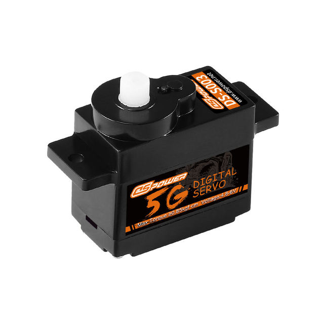 Eparthub DS-S003 5G Full-Metal Micro Servo 0V05s 5V Anti-Shake RC Plane Drone Desktop Smart-Toy Switch Motor
