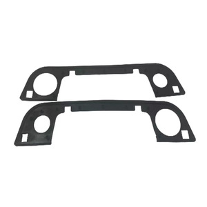 Juego de juntas de sellado de goma para manijas de puertas, 4 piezas, EPDM, para puertas delanteras y traseras de automóviles - Product Image 2