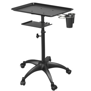 Salon <b>Trolley</b> Plastic Minimalist Design <b>4</b> <b>Wheel</b> Easy Moving Commercial Furniture - Product Image 5