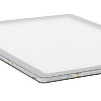 Panneaux lumineux en acrylique suspendus pour agents immobiliers, rétroéclairage LED, enseignes éclairées, ultra-minces, haute luminosité, boîte à lumière écologique