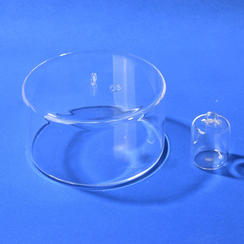 Clear Refractory Fused Quartz Crucible Bowl
