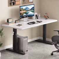 Prix de gros usine – Nouvelle table d'écriture en bois au design moderne pour bureau à domicile et salon – Bureau d'étude au style épuré
