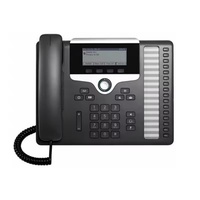 Telefono VoIP Cisco Catalyst CP-7861-K9 SIP con 16 Tasti Programmabili, 2x Ethernet 10/100, PoE 802.3af, Compatibile con CUCM