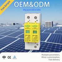 Dispositif de réduction de tension thermique double haute sécurité certifié CE T2, 385V 10-20KA, parafoudre AC HANDELE HDU1-II20X