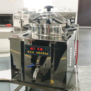 MDXZ-22 Gà Bảng Top Dầu 22l Áp Suất Mở Fryer Gà Chiên Kfc Thương Mại Thường Vụ Gas Nồi Chiên Sâu - Product Image 1