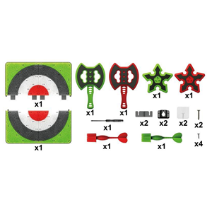 Jeu de cibles de lancer de hache unisexe intérieur extérieur jeu de fléchettes jeu de lancer de hache <span class=keywords><strong>boomerang</strong></span> jouets de lancement pour enfants - Product Image 5