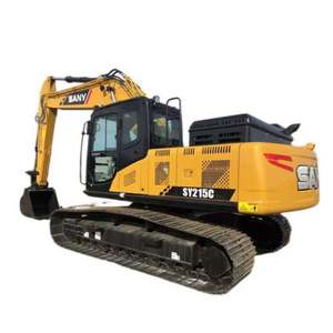 Excavatrice sur chenilles SY215C de 22 tonnes, homologuée EPA CE, marque chinoise de premier plan, prix abordable, à vendre - Product Image 1