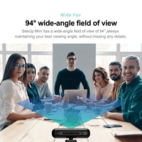 Webcam konferensi video pintar 1080p, kamera web full hd tablet dengan mikrofon
