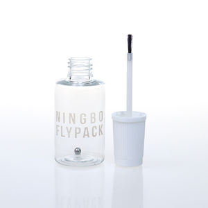 20ml Retocar Garrafa De Pintura Wholes Garrafa Esmalte Vazio Com Tampa De Escova 20ml - Product Image 3