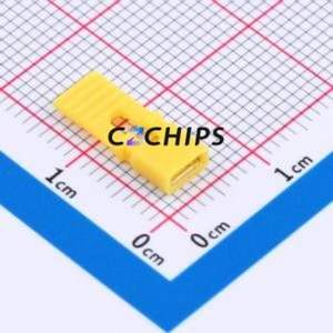 KH-2.54TXM-CB-H13.5-Y Shorting Cap / Jumper Cap P=2.54mm Connector ( Pitch: 2.54mm ) - Product Image 1