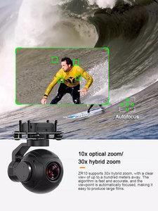 Produits tendances 2023 Nouveautés Caméra PTZ photoélectrique SIYI ZR10 4MP 2K 30x hybride avec vision nocturne Starlight - Product Image 2