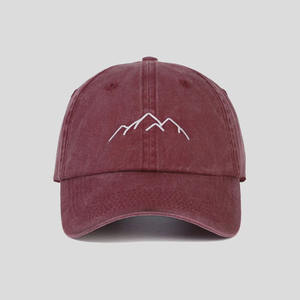 หมวกเบสบอลปักโลโก้ OEM แบบกำหนดเอง ปรับขนาดได้ ซักได้ คุณภาพสูง ผลิตจากผ้าฝ้าย 100% - Product Image 5