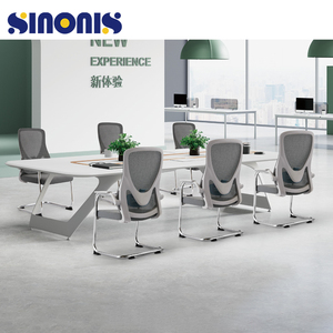 Silla de Oficina Ergonómica Sinonis Moderna, Giratoria, con Reposacabezas y Reposabrazos Ajustables, de Malla, para Oficina en Casa - Product Image 3