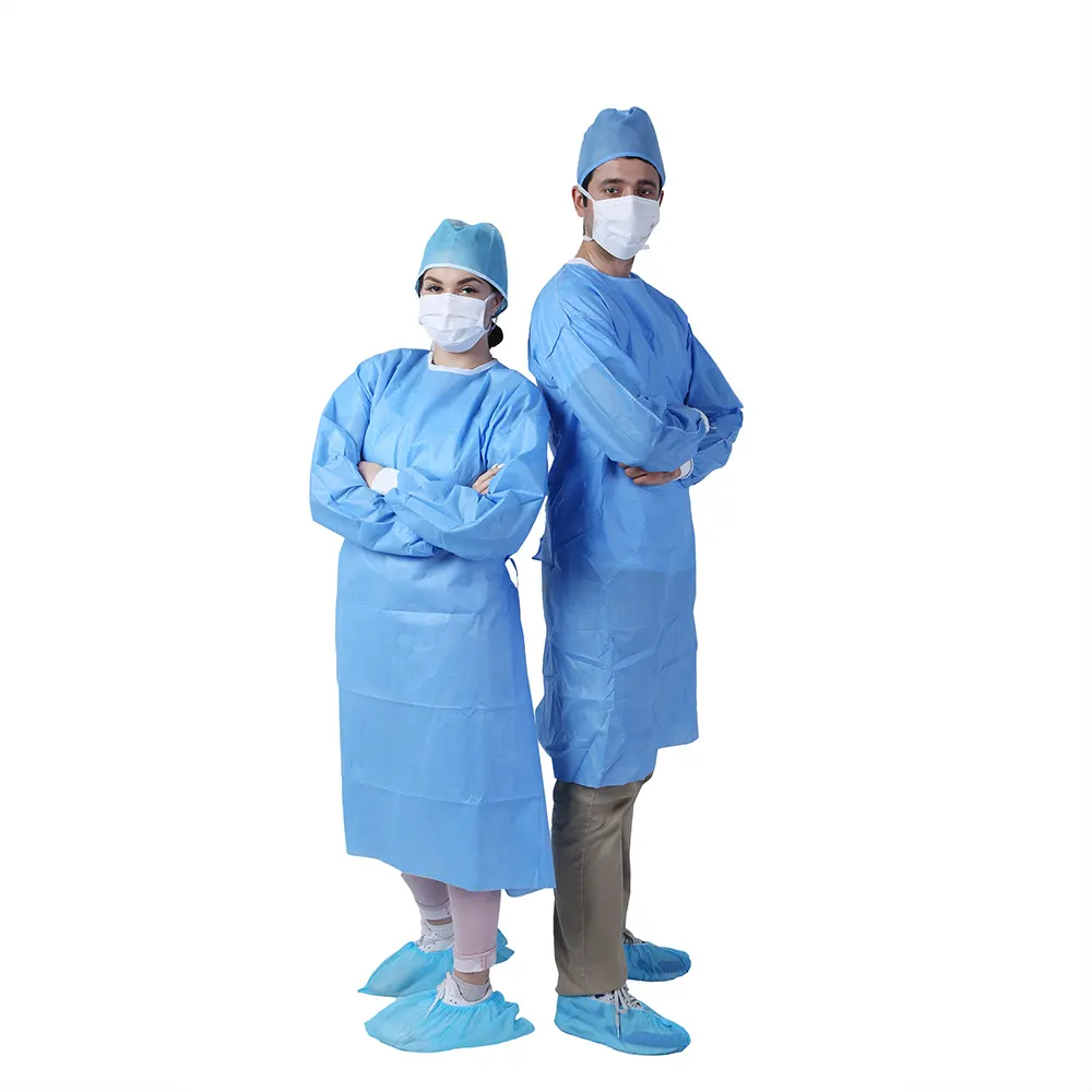 EO Sterile Disposable Sterile hospital Surgical Gown AAMI level 1/2/3/4 hospital uniforms surgical sterile gown