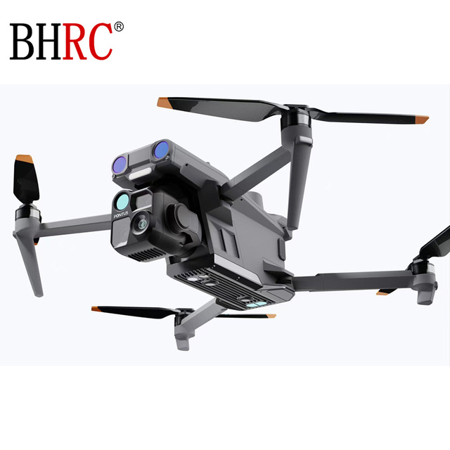 Custom 4T Professional Long Distance Long Flight Time Mini 4k Drone Camera Rc Drone with Thermal Imaging + Telephoto+ Wide Angle