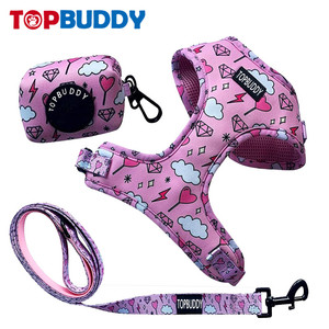 Wholesale Luxury Pet <strong>Collar</strong> Adjustable Walking <strong>Neoprene</strong> Pet <strong>Collars</strong> Leashes <strong>Dog</strong> Harness - Product Image 2