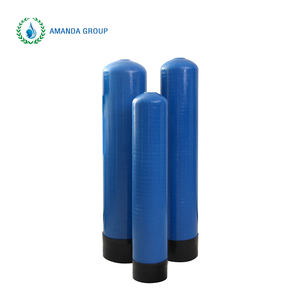Color negro 10x54 FRP Materials Media Tank para filtro de agua/suavizador de agua - Product Image 5