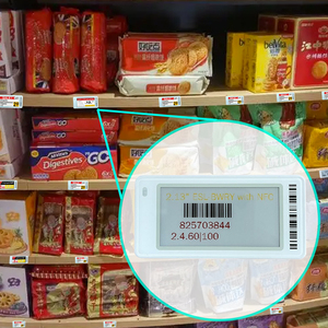 ป้ายราคาอิเล็กทรอนิกส์ Lus Esled ขนาด 2.13 นิ้ว แบบ E Ink ระบบ EAS สำหรับซูเปอร์มาร์เก็ต ไร้สาย พร้อมจอแสดงผล E-Ink E-Paper ดิจิทัล - Product Image 4