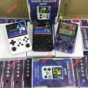 Console de jeux portable R36s Console <span class=keywords><strong>Classics</strong></span> avec écran de 3,5 pouces, format de poche, 64 Go de stockage, 14000 jeux, processeur RK3326, système d'exploitation Linux - Jeux rétro - Product Image 3
