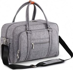 Sac à langer gratuit, grand sac fourre-tout convertible pour bébé avec matelas à langer, poches isothermes, unisexe, multifonction - Product Image 1