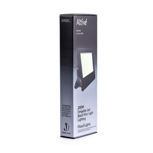 Projecteur LED Dimmable Altive 200W Noir, Éclairage Extérieur - Product Image 2